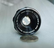 稀少 CANON 35MM F2 廣角大光圈 徕卡 L39卡口 (Leica leitz ) 袖珍比餅乾鏡小 可轉 M4/3 GF3 OM-D E-M5 FX NEX