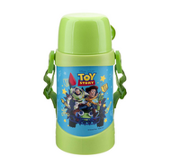 貝斯特可 雙層不鏽鋼 2WAY 兒童水壺 玩具總動員 ND-5832 600ml
