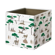(IK) 33X38X33CM SANDLOPARE BOX CHEETAH STORAGE BOX