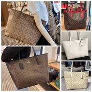 Coach City Tote In Signature Canvas 5696 購物袋