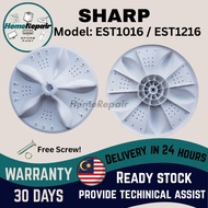 EST1016 / EST1216 SHARP WASHING MACHINE PULSATOR / SHARP KIPAS MESIN BASUH