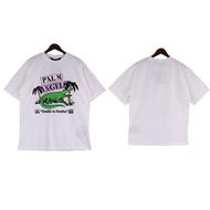 New Style Palm Angels 23SS Summer Crocodile Short Sleeve Men Women Loose PA High Street Pure Cotton Round Neck T-Shirt Unisex