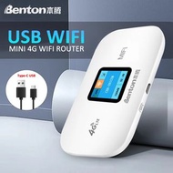 Benton Unlock 3G 4G MiFi 150Mbps Portable WiFi Mobile Pocket WiFi Router USB WiFi6 4G SIM Router 4G 