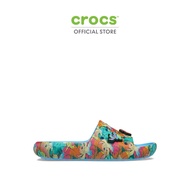 CROCS รองเท้าแตะผู้ใหญ่ STITCH SLIDE รุ่น 2097884TB - OXYGEN Blue US: M6/W8