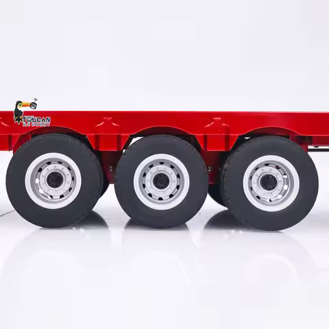 New Huina 1502 RC Trailer 1/18 Platform semi trailer for 1:18 770s RC Tractor Truck Remote Control V