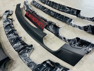 BMW F30 3 series m performance mperformance rear diffuser lip skirt vorsteiner carbon fiber bodykit 