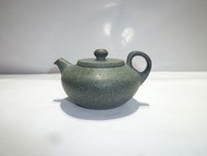 茶壺.紫砂壺.朱泥壺.手拉坯壺/陸羽1989石壺三世青斗石壺