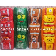 PROMO TERMURAH !!! REAL PICT HARGA FULL SET SESUAI FOTO / Kasur Karakter Tebal Bantal 7 / Kasur Bulu