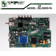 MB TV LED LG 32LJ500D Mainboard tv led lg 32lj500 mesin lg 32lj500 d