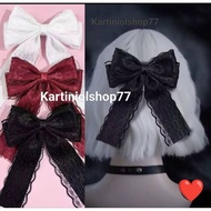 Victoria Lace Ribbon Hair Clip Victoria Lace Hijab Ribbon/