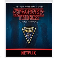 【怪奇物語】霍金斯警局警徽琺瑯徽章/Stranger Things
