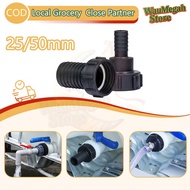 IBC Tank Barbed Connector  Female Thread Adapter IBC Tank Adapter Water Tap Connectors Valve