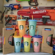 Tumbler Starbucks changing Color reusable cup order by Indah
