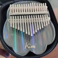 richshopman kimi คาลิมบา แท้100% kalimba อะคริลิกใส เสียงใส น้องหมี คาลิมบ้า 17คีย์ พร้อมกล่องเก็บ