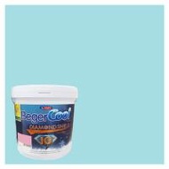 สีน้ำทาภายนอก ชนิดกึ่งเงา BEGERCOOL DIAMONDSHIELD 10 041-3 สี HEAYENLY ANGELS 9 ลิตร (1178582)