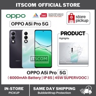 OPPO A5i Pro 5G Smartphone 8GB RAM + 256GB ROM 6000mAh Large Battery MediaTek Dimensity 6300