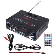 AK35 800W Digital Amplifier Hifi FM Bluetooth Audio Power AMP Subwoofer Speaker for Car Boat for Car