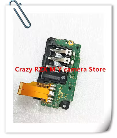 Power Board Battery Contact PCB Cable Assy For Panasonic Lumix DC-GH5 DC-GH5S