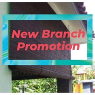 FASTSHIPPING BIDAI KAYU MERANTI, BIDAI MURAH TAHAN HUJAN PANAS ,ROLLER BLIND,BIDAI MERANTI,SHADES,BI