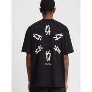 44 LABEL GROUP Street Wear Digital Printing Pure Cotton Round Neck Short Sleeve Men Women Same Style