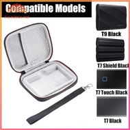 (rain)  EVA Hard Drive Case Anti-Scratch Travel Storage Bag with Mesh Bag&Hand Strap Protective Trav