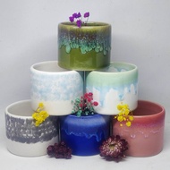 DINI HARI ENSO Ceramic Mug Glass 180ml - Coffee Mug Glass, Japan Ocha, Japan Cup, Tea Cup, Cappuccin