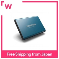 Samsung T5 500GB USB 3.1 Gen2 external SSD (portable SSD) MU-PA500B / IT Aurora Blue