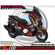 MATA Decal STICKER PULLBODY YAMAHA NMAX TURBO / NEO MOTIP EYE EAGLE COSTUM VARIATION DECAL NMAX NEW 