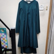 Munaza Scarf Bella Kurung Emerald Green size M