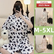 XB M-5XL Night Women's Cotton Short Sleeve Summer Sleepwear - Plus Size