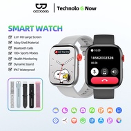 GOOJODOQ I67 Smart Watch 5 strap Waterproof Bluetooth Call Health Monitor Fitness Management Sport