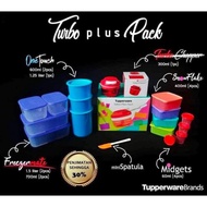 Turbo plus pack, 6set barang Tupperware