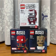 [Chair Ratio|Kaohsiung Pingtung] LEGO Big Head Series 40670 Iron Spider-Man 40671 Potted Groot 40669