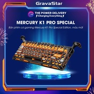 Bàn phím cơ Gaming Gravastar Mercury K1 Pro Special Edition màu mới - Bảo hành 12 tháng