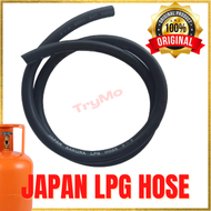 LPG hose japan Original Rubber With free 2 Clamps  1.25m