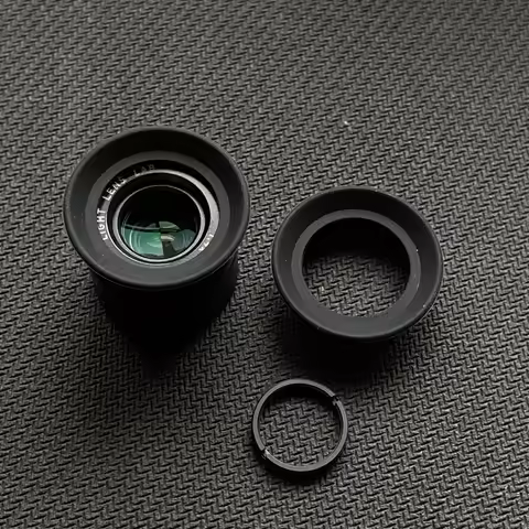 LIGHT LENS LAB L-V14XM 1.4x Viewfinder Magnifier Black for Leica M Mount Body M6 M7 M8 M9 M240 M10 M