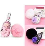 กระเป๋าพวงกุญแจรีโมทรถยนต์ Anna sui+ปอมปอม