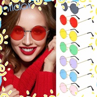 HLAR Metal Sunglasses Fashion Party Disco Circle Glasses