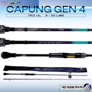 Joran CAPUNG 762 BLUE SPIDER 5-10LB dan GEN 3 Penta Series by Relix Nusantara