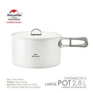 Naturehike Outdoor Camping Utensils Ceramic Aluminium Alloy Non-stick Cookware Set