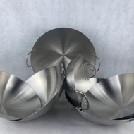 Kuali Wajan Wok Stainless Golden Vist 60 cm. Wajan Stainless Jumbo gm