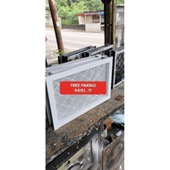 Ready gan BOVEN ALUMINIUN TANPA KACA.BOUVENLIGHT.VENTILASI.KAMARMANDI.KAWATNYAMUK.40x60 free paking 