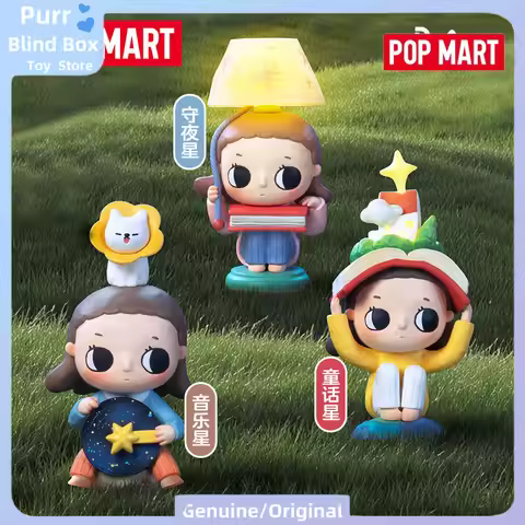 POPMART Original Nyota We Are All Stars Series Figures Blind Box Fashion Action Model Ornament Myste