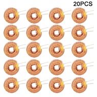 [Fast Ship] 20Pcs Toroid Inductor Wire High Quality Copper Coil for PCB Circuit Board 100UH 0.6mm