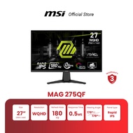 MSI MONITOR MAG 275QF | 27" | WQHD | Rapid  IPS | 180Hz (จอคอมพิวเตอร์) [Pre-Order จัดส่งภายใน7-15วั