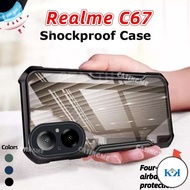 KK Realme C67 Transprent AirBag Casing For Realme C67 C 67 67C RealmeC67 C67Realme 4G 5G 2023 Bumper