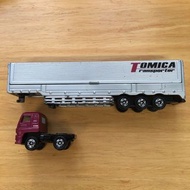 包速遞 tomica 139 Isuzu Giga Panel Van Trailer 殘車