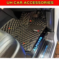 TOYOTA VELLFIRE ALPHARD ESTIMA WISH SERENA MPV 6D RUGGA MAT CARPET CAR MAT