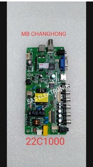 MB MOTHERBOARD MAINBOARD MESIN TV LED CHANGHONG 22C1000 22D1000