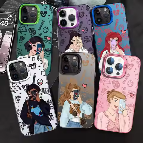 Fashion Disneys Princess Phone Case for Vivo Y03 Y78 Y36 Y100 Y27 Y17s Y02 Y22s V30e V40 V27e V29e S